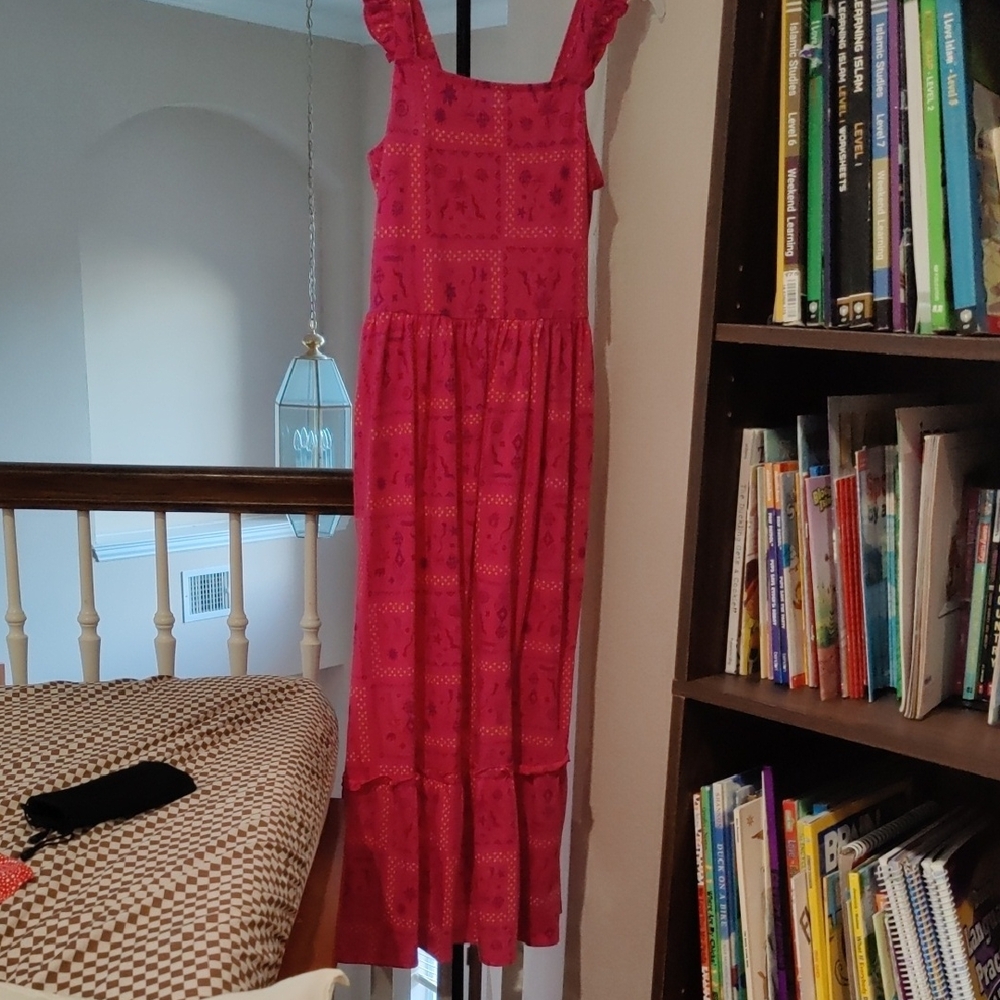 Cat & Jack Pink Casual Kids Dress
